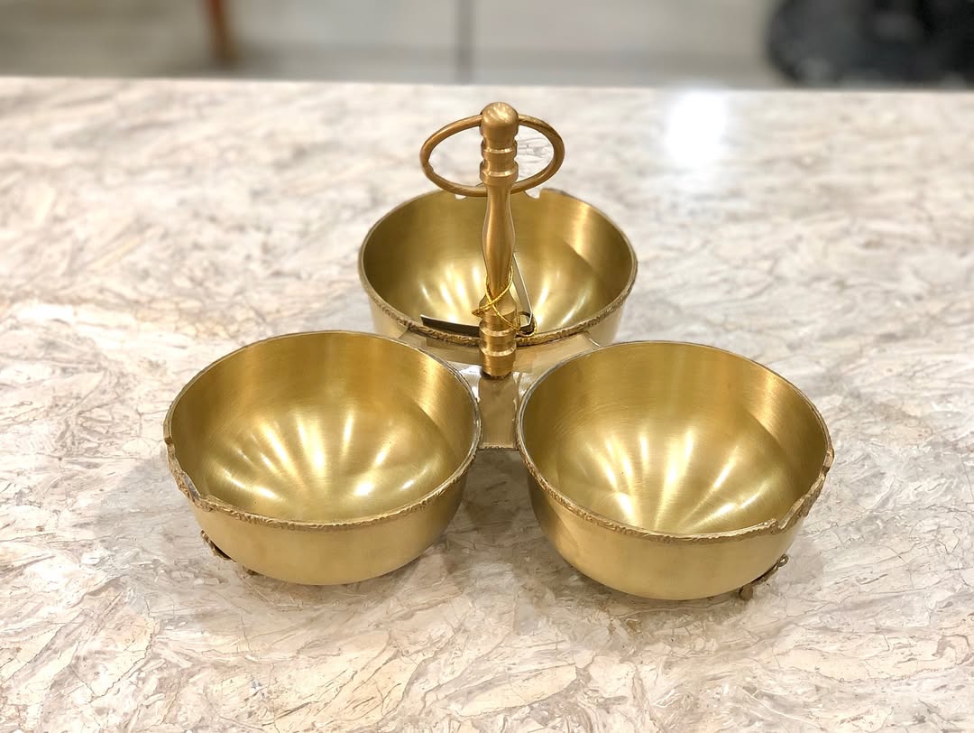 میوه خوری برنجی - 