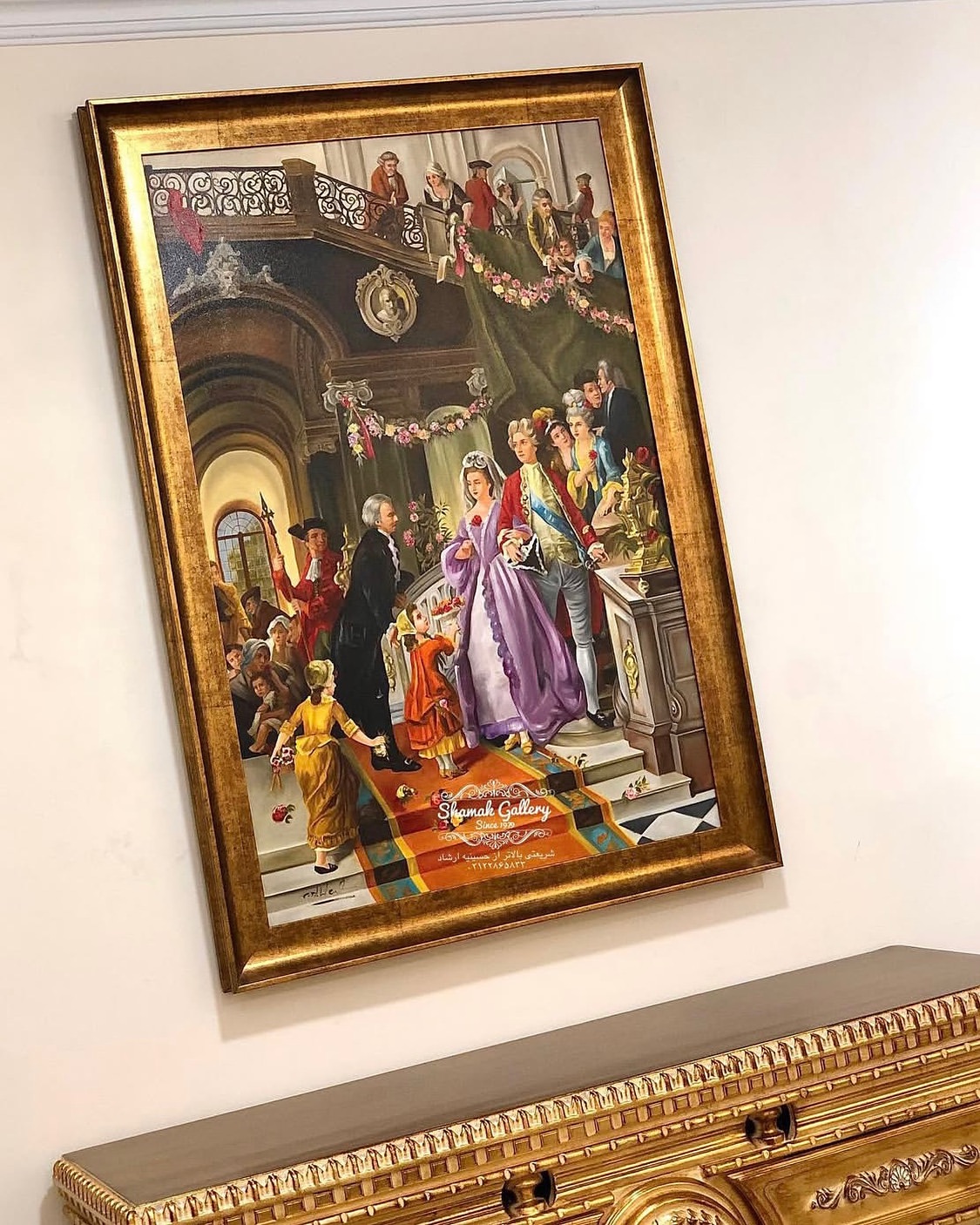 تابلو عروسی ناپلئون بناپارت - 