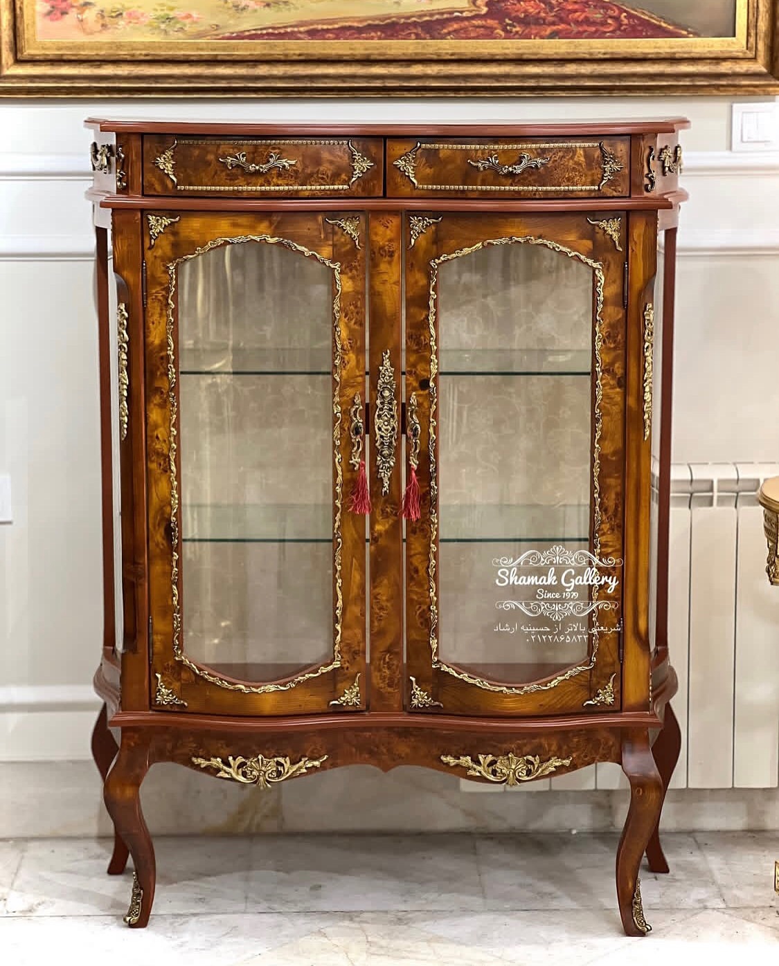 ویترین دودرب هلال بلند رامن - 