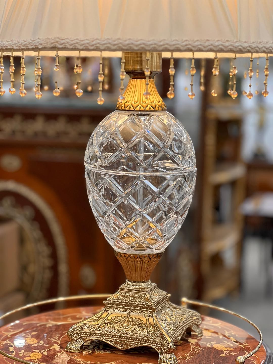 آباژورهای کاپی بلور و فلزی وارداتی - 