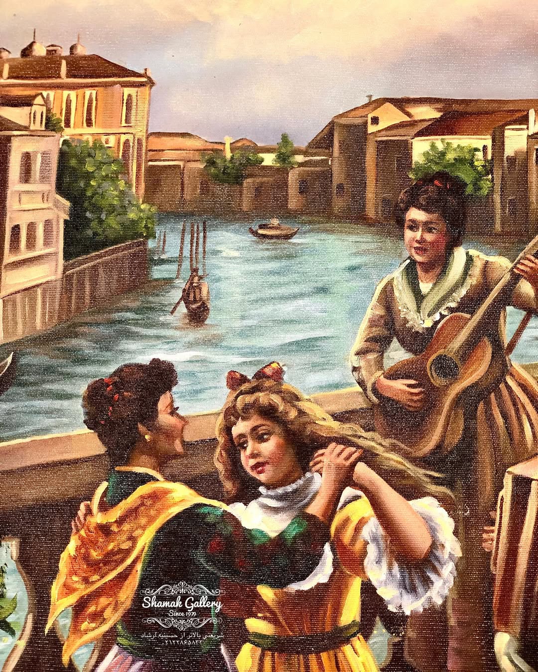 تابلو نقاشی رنگ روغن - 