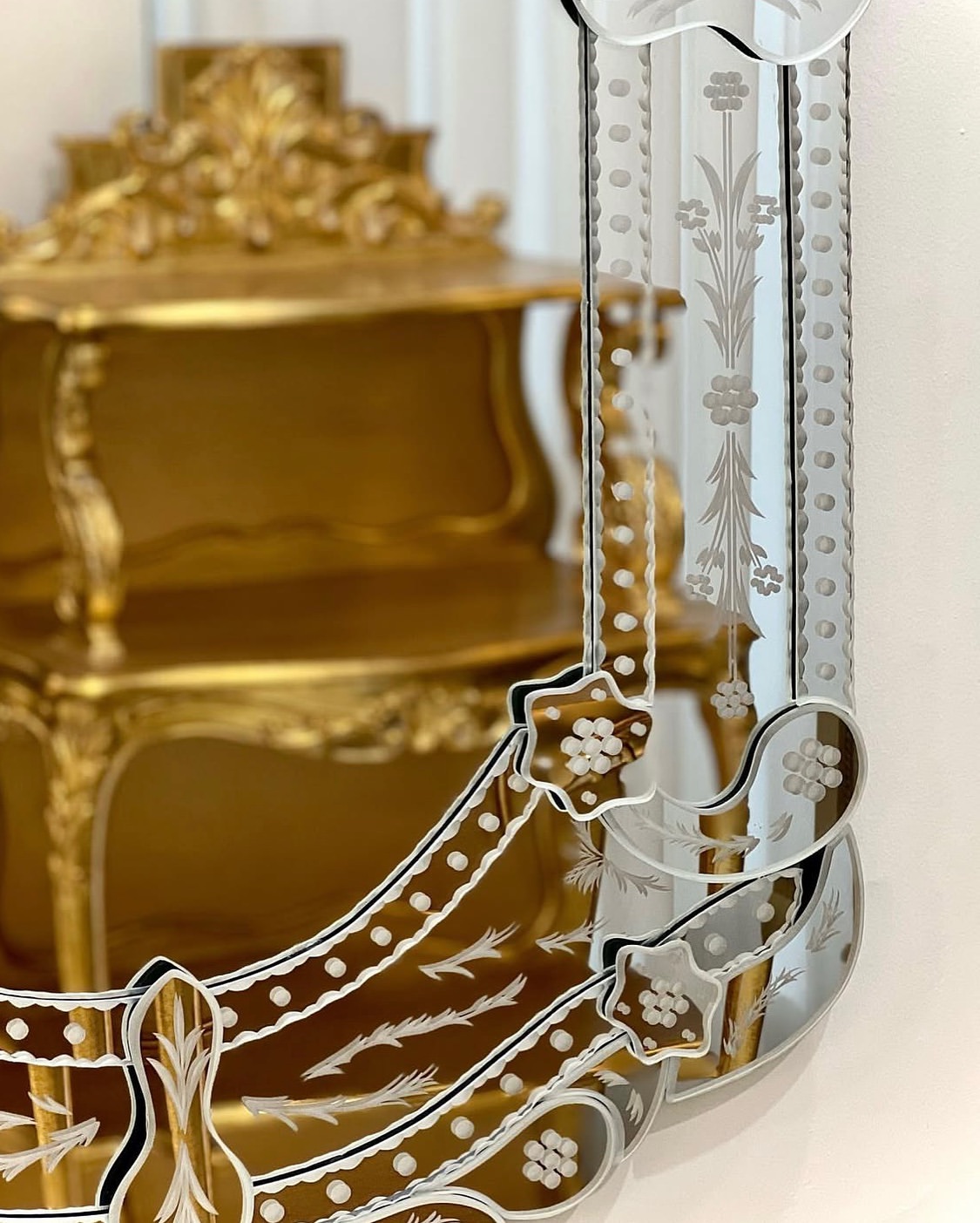 آینه طرح ونیزی - 