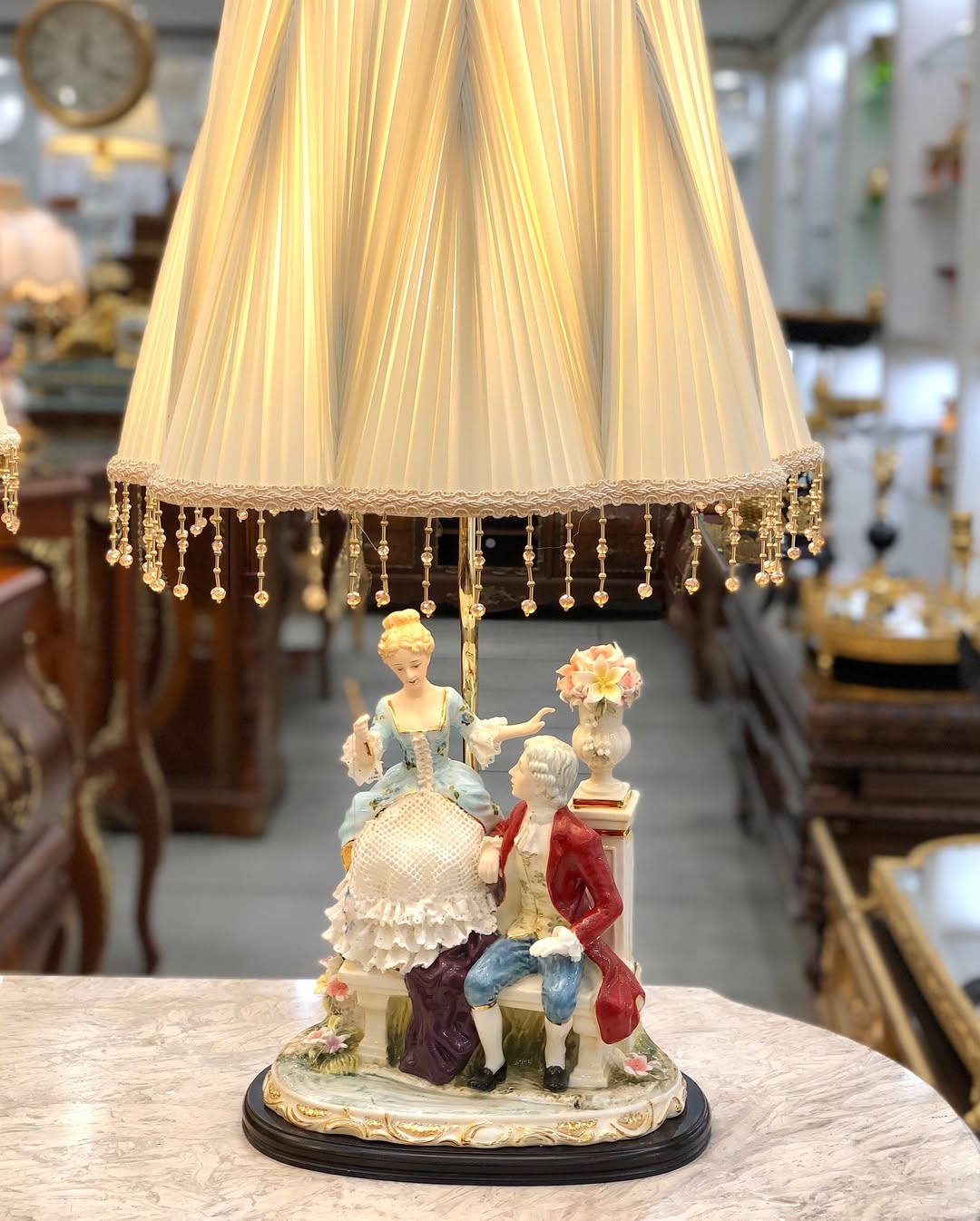 آباژورهای چینی پایه چوبی ، تماما کاردست - 