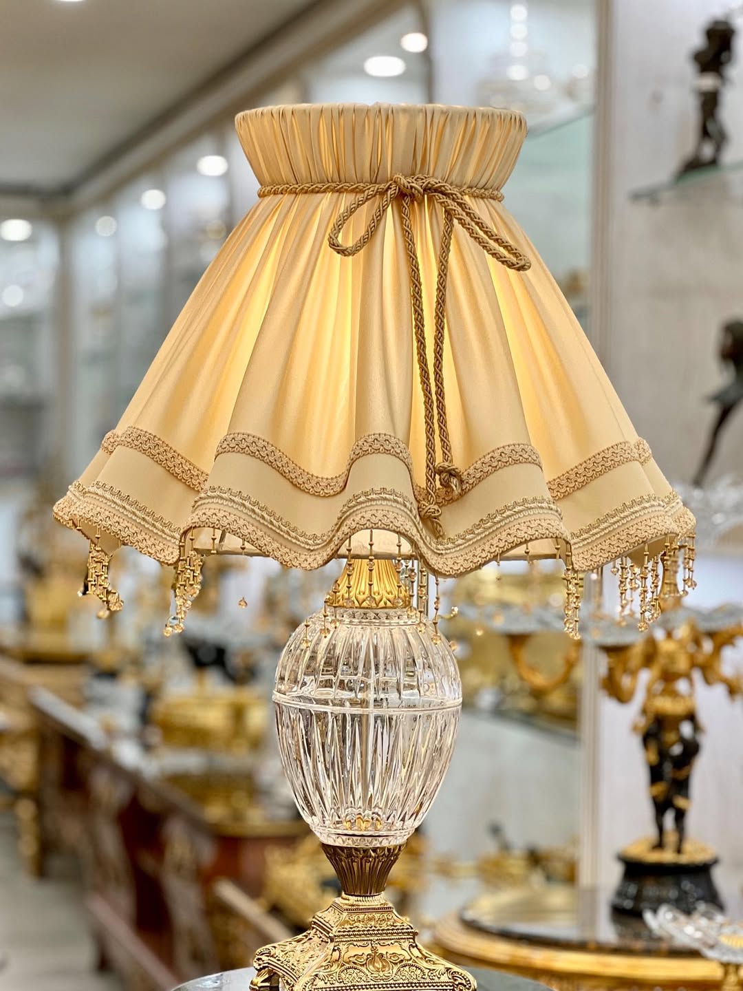 آباژورهای کاپی بلور و فلزی وارداتی - 