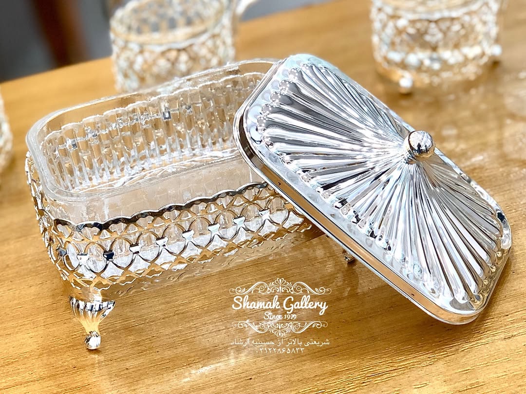 ست چایخوری سیلور پلیت - مجموع سه‌تکه - 