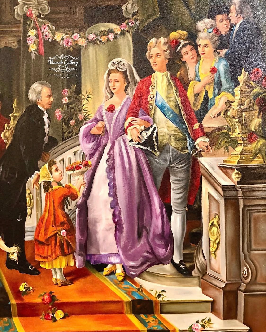 تابلو عروسی ناپلئون بناپارت - 