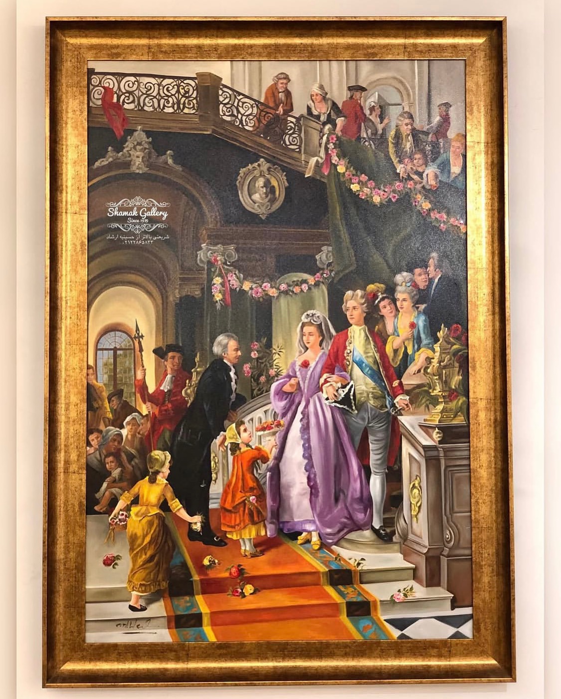 تابلو عروسی ناپلئون بناپارت - 