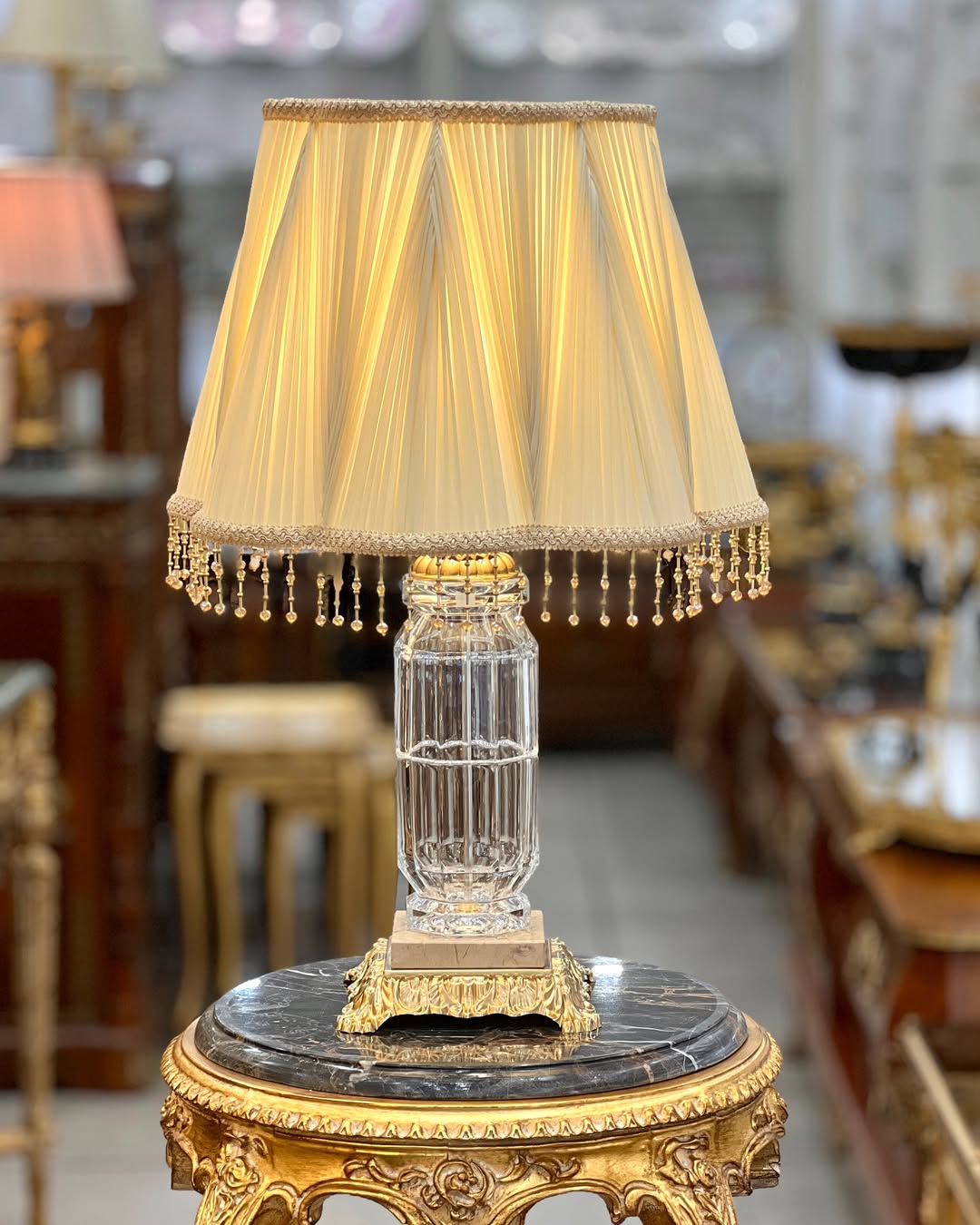 آباژور کاپی بلور و برنز وارداتی - 