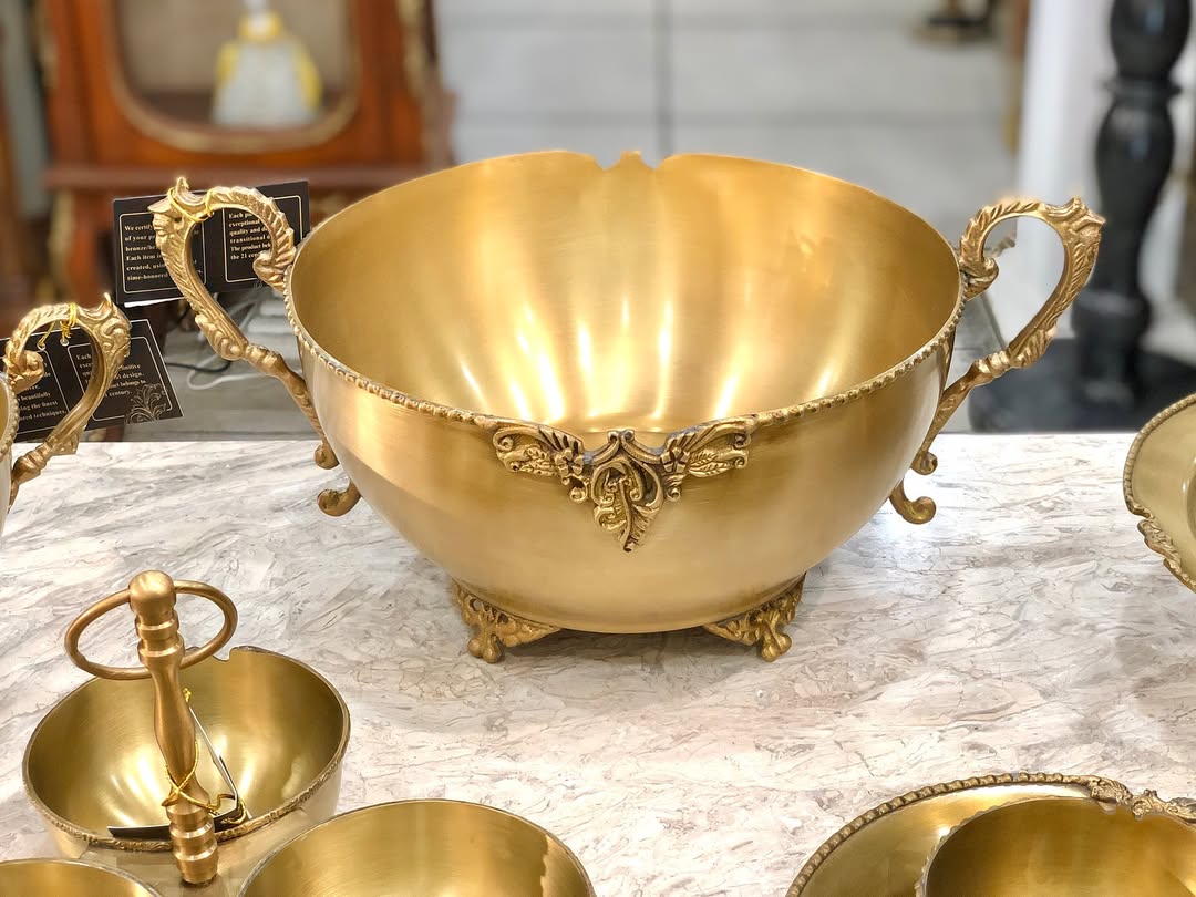 میوه خوری برنجی - 