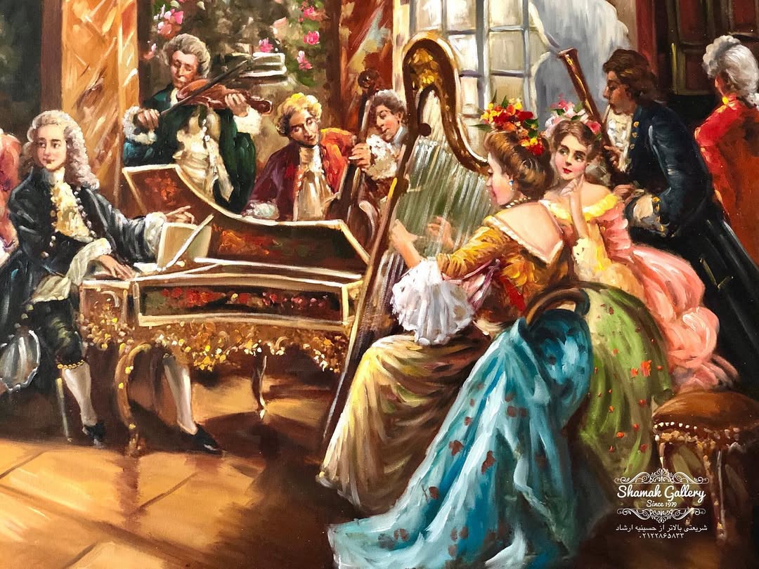 تابلو نقاشی رنگ روغن - 