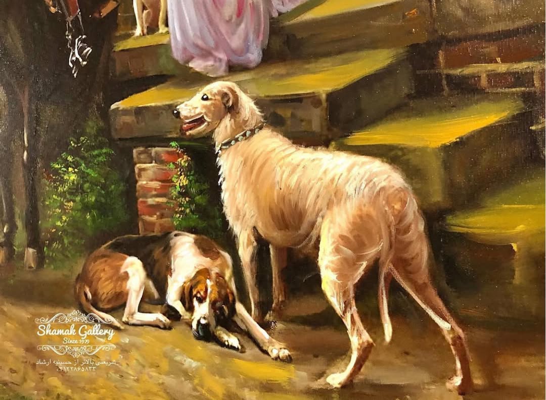 تابلو نقاشی رنگ روغن - 