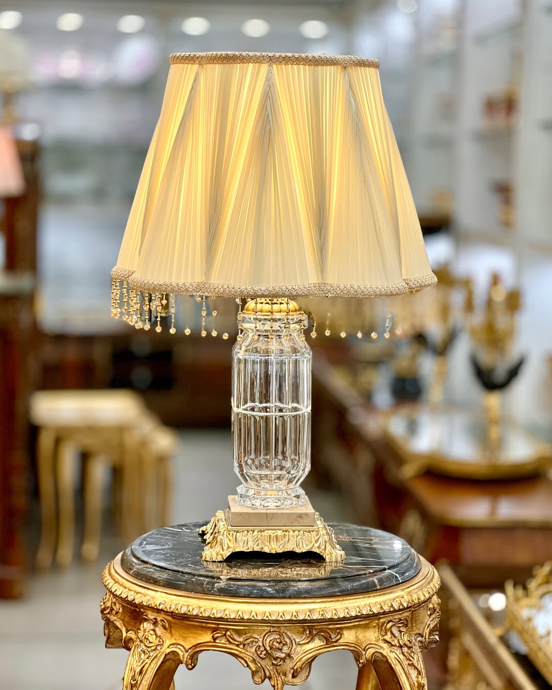 آباژور کاپی بلور و برنز وارداتی - 