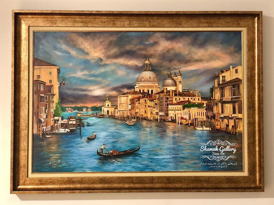 تابلو نقاشی رنگ روغن - 