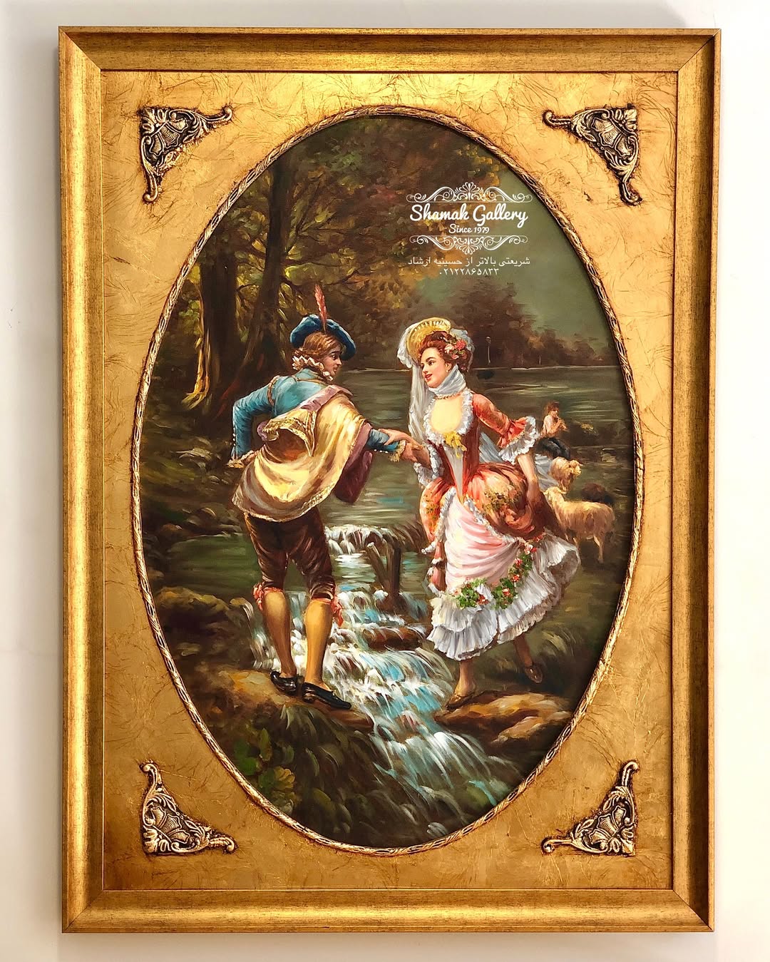 تابلو نقاشی رنگ روغن - 