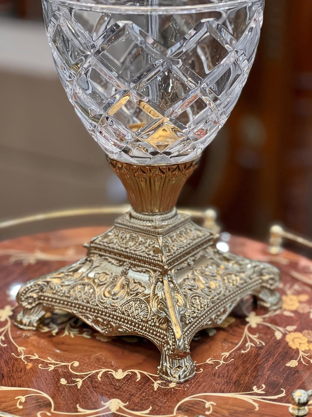 آباژورهای کاپی بلور و فلزی وارداتی - 