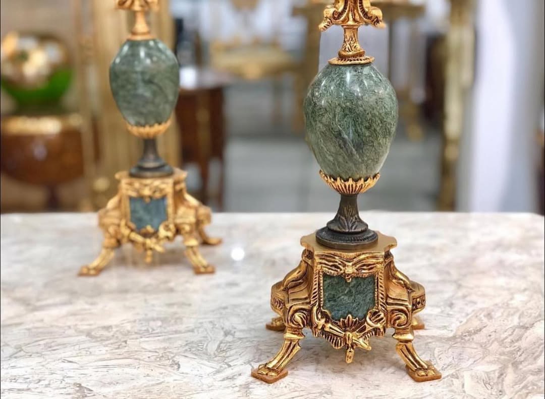 ساعت و شمعدان طرح لام ایتالیا (پرنس) - 