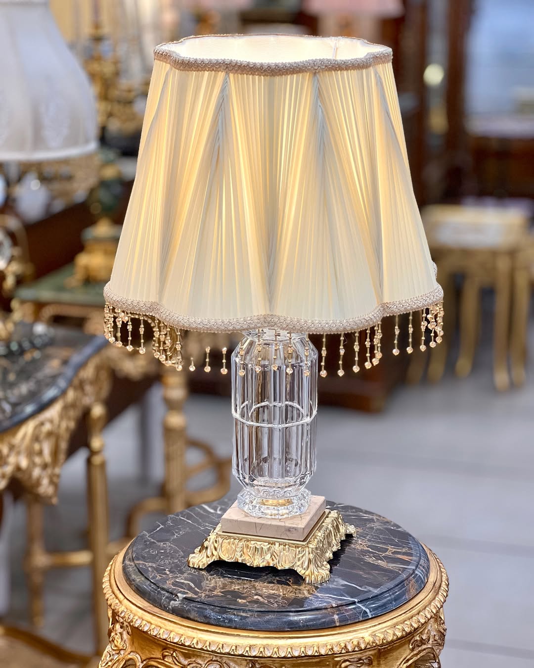 آباژور کاپی بلور و برنز وارداتی - 