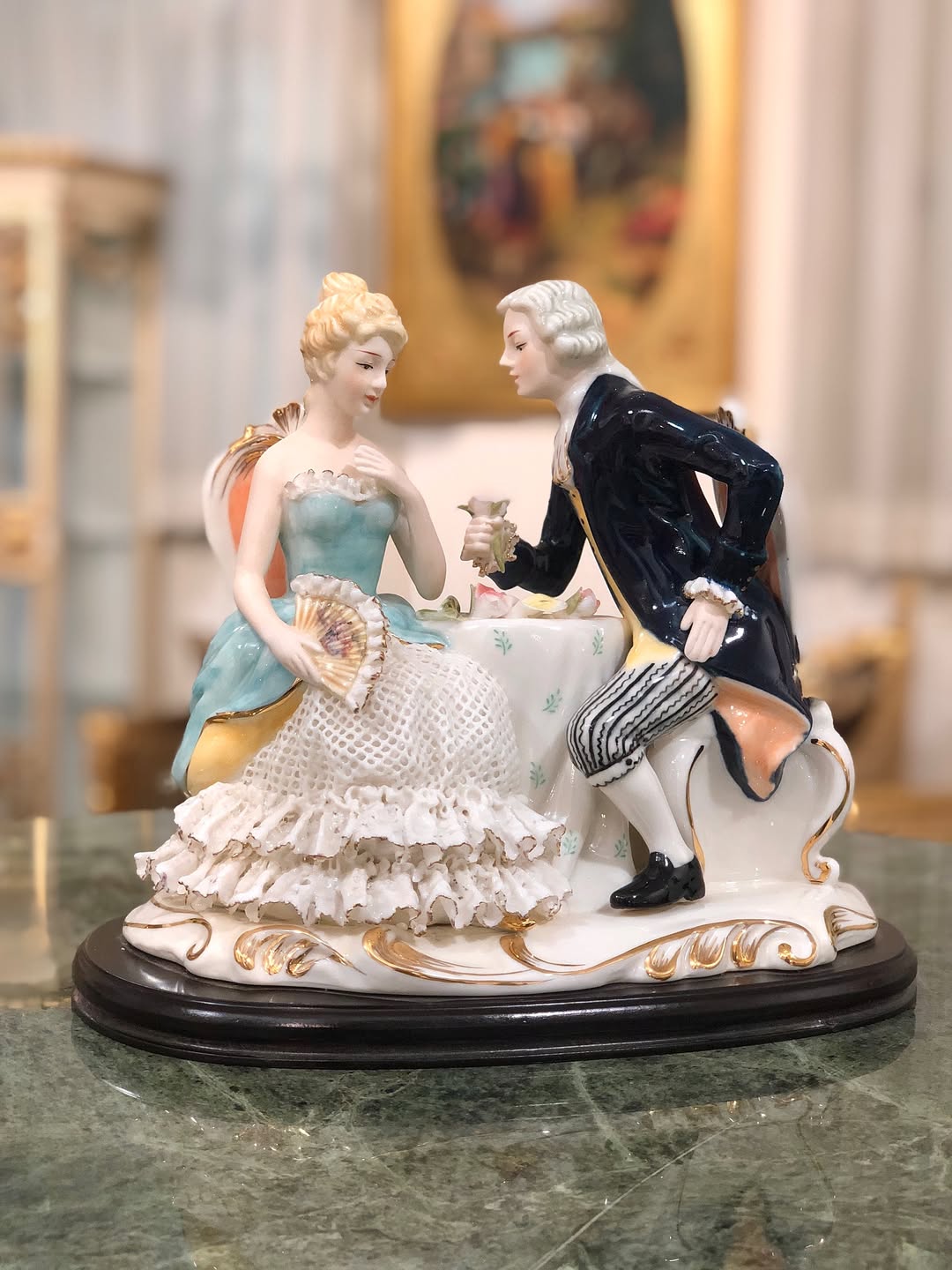 مجسمه چینی کاردست  - 