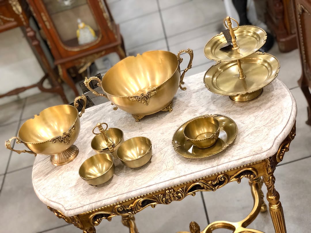 میوه خوری برنجی - 