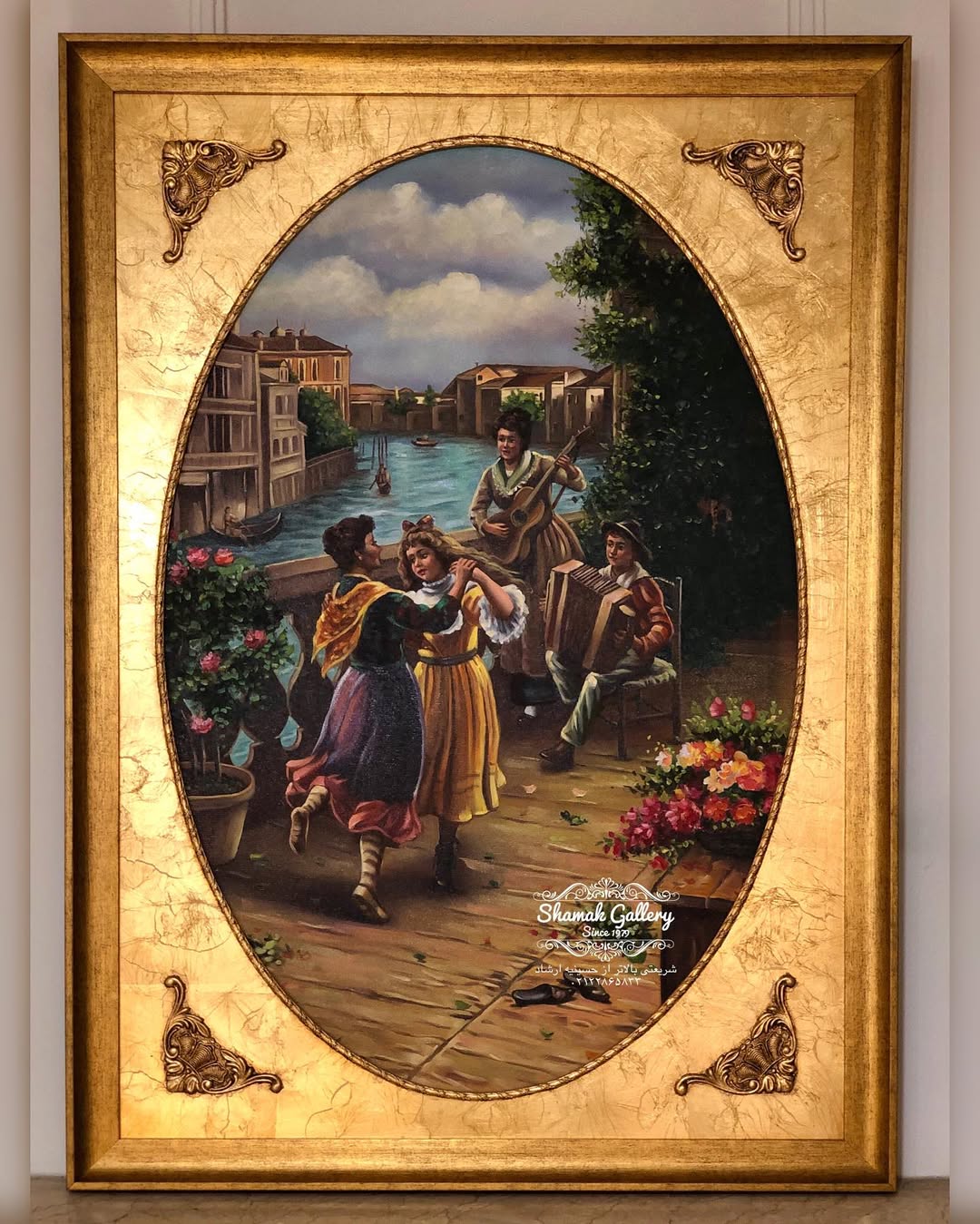 تابلو نقاشی رنگ روغن - 