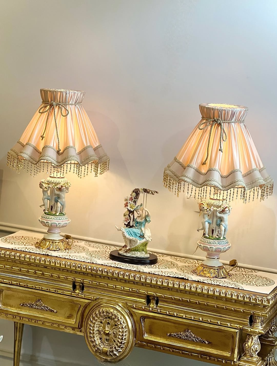 آباژور سه فرشته چینی - 