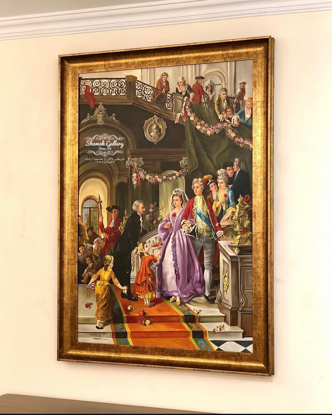 تابلو عروسی ناپلئون بناپارت - 