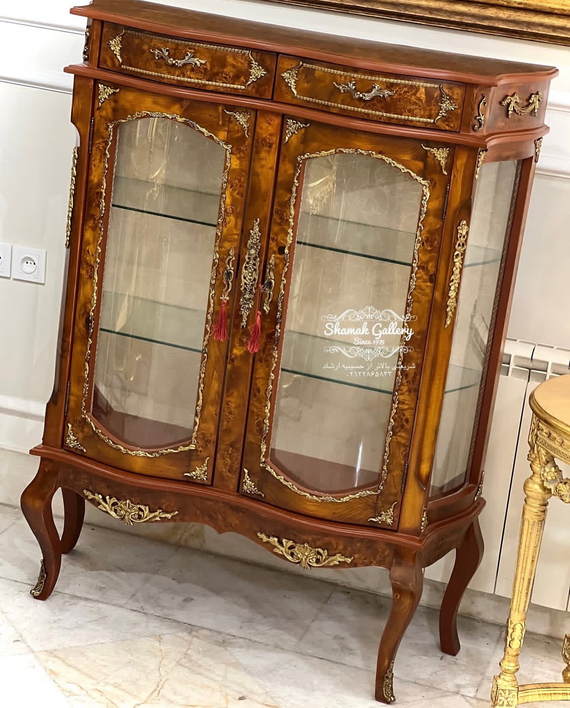 ویترین دودرب هلال بلند رامن - 