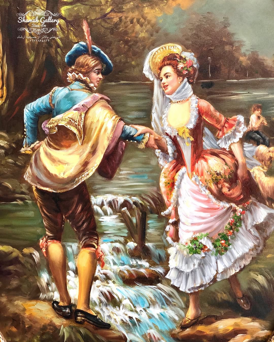 تابلو نقاشی رنگ روغن - 