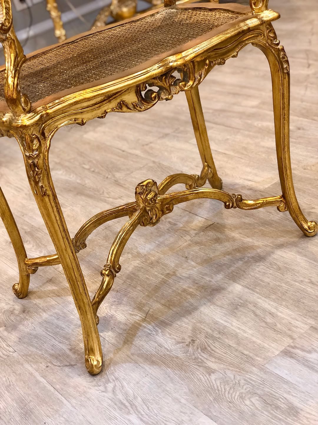 کافی‌تیبل دوطبقه تمام چوب - 