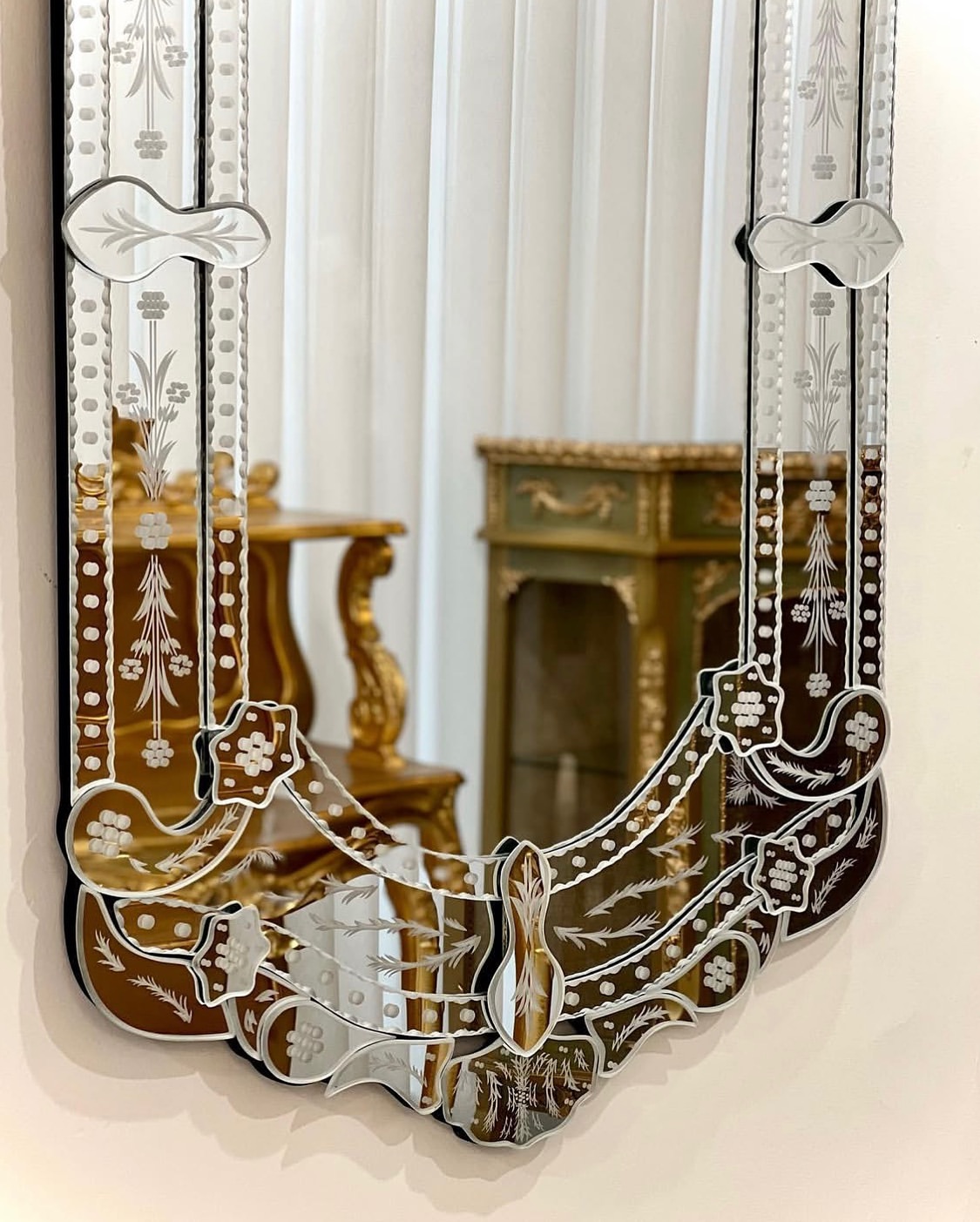 آینه طرح ونیزی - 