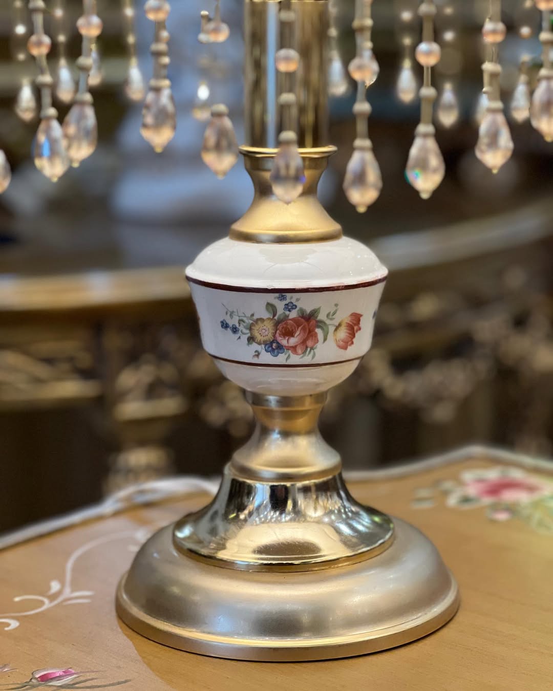 آباژور چینی برنج  - 