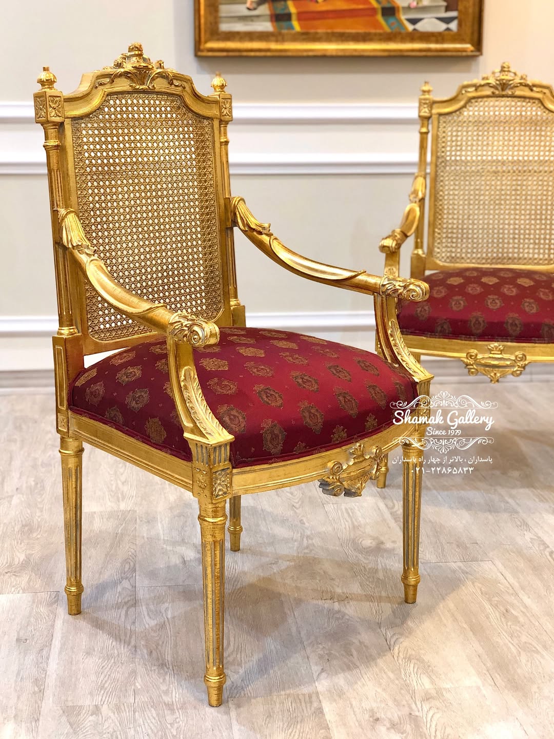 نیم ست مبل و بانکت تمام چوب - 