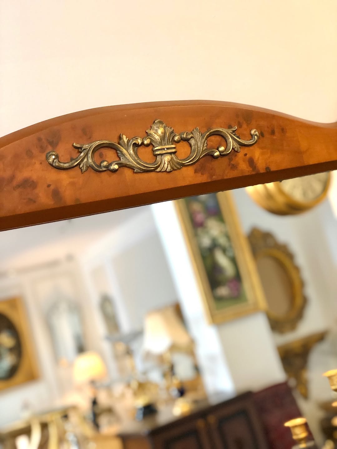 بوفه و آینه تونیک مازول برنزکوب  - 