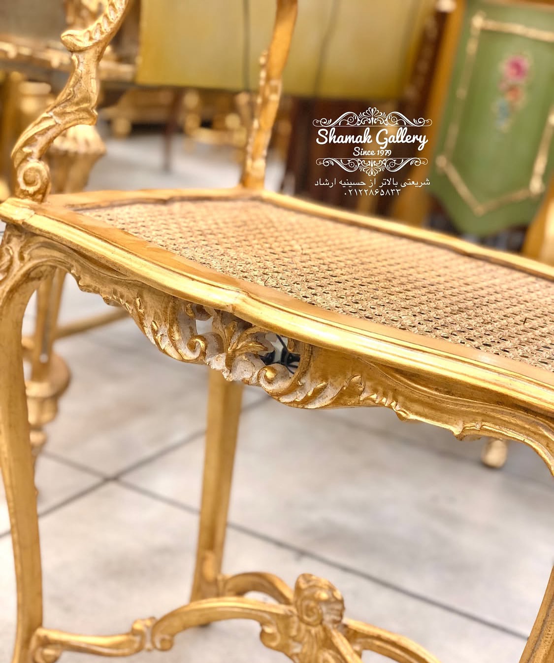 کافی‌تیبل دوطبقه تمام چوب - 