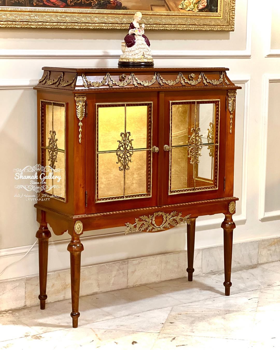 مینی ویترین الیزا دوکشو برنزکوب - 