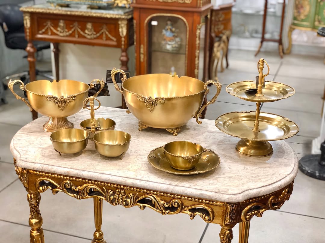 میوه خوری برنجی - 