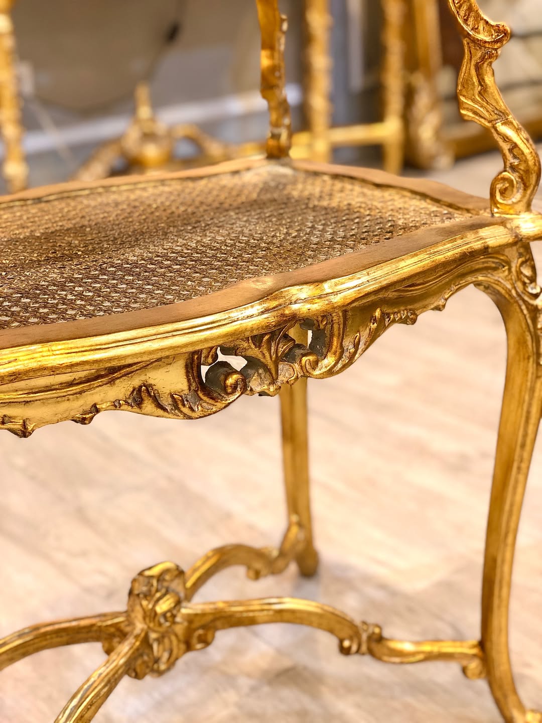 کافی‌تیبل دوطبقه تمام چوب - 