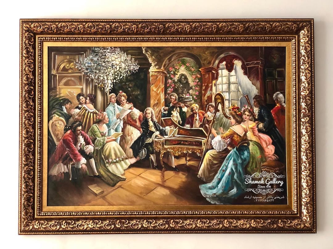 تابلو نقاشی رنگ روغن - 