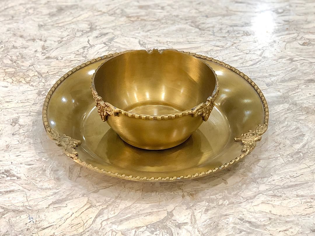 میوه خوری برنجی - 