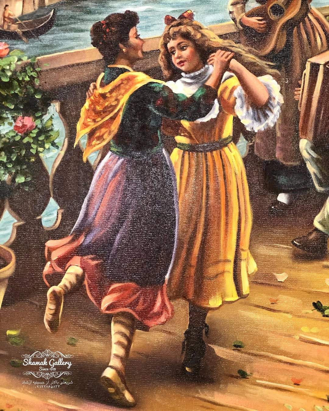 تابلو نقاشی رنگ روغن - 