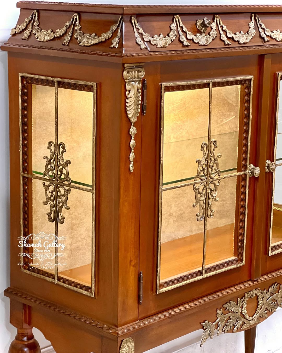 مینی ویترین الیزا دوکشو برنزکوب - 