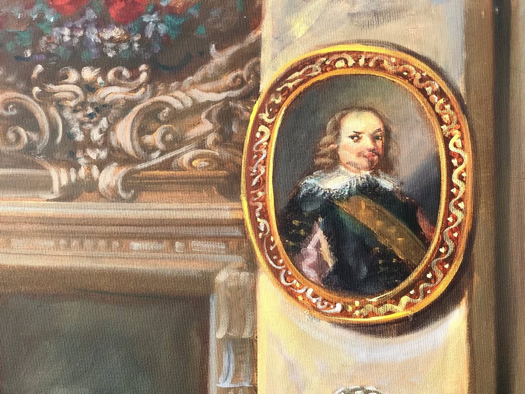 تابلو نقاشی رنگ‌ روغن کاردست - 