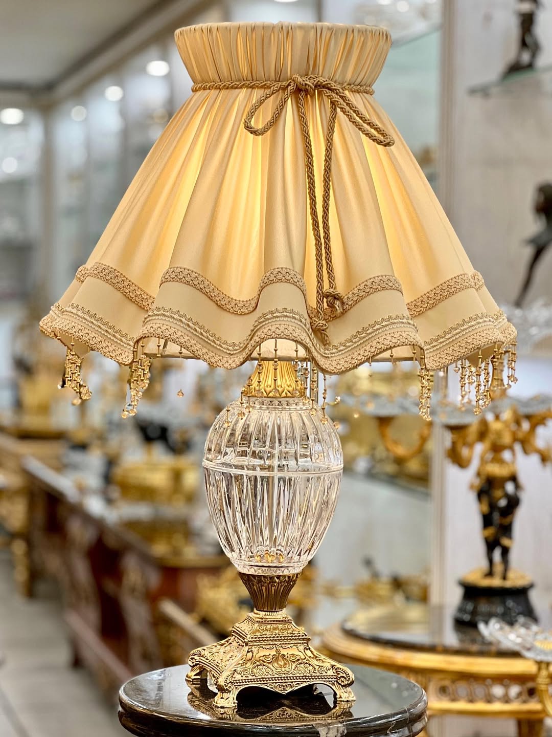 آباژورهای کاپی بلور و فلزی وارداتی - 