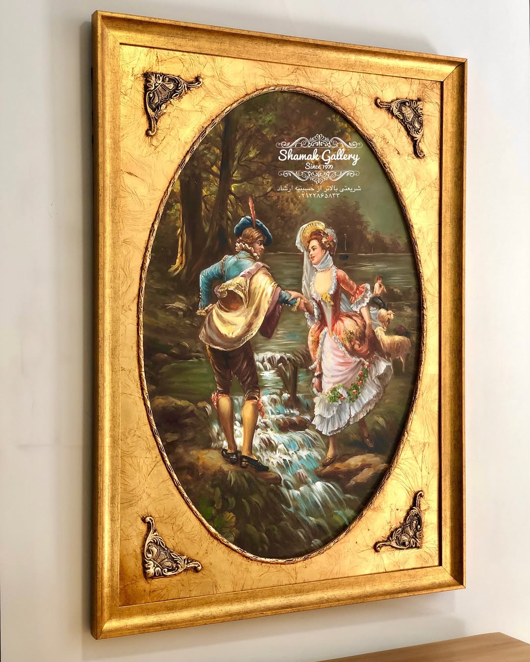 تابلو نقاشی رنگ روغن - 