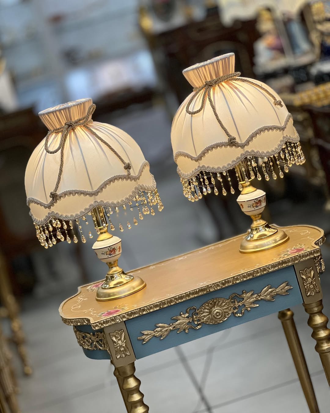 آباژور چینی برنج  - 